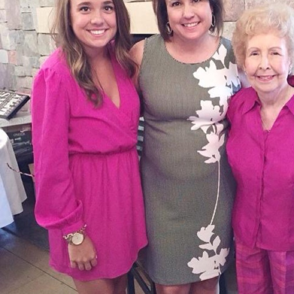 Magenta Dress